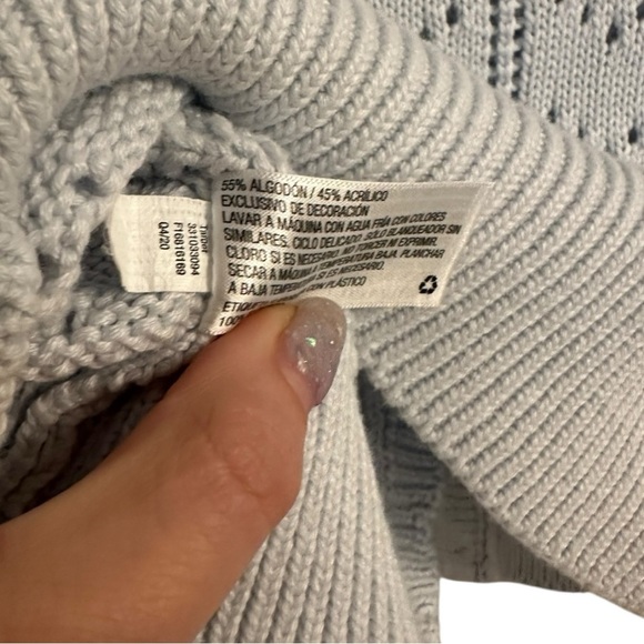 Wild Fable Cropped Cardigan Blue XXL - Picture 8 of 8